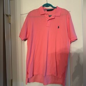 Ralph Lauren Men's Pink Polo Shirt